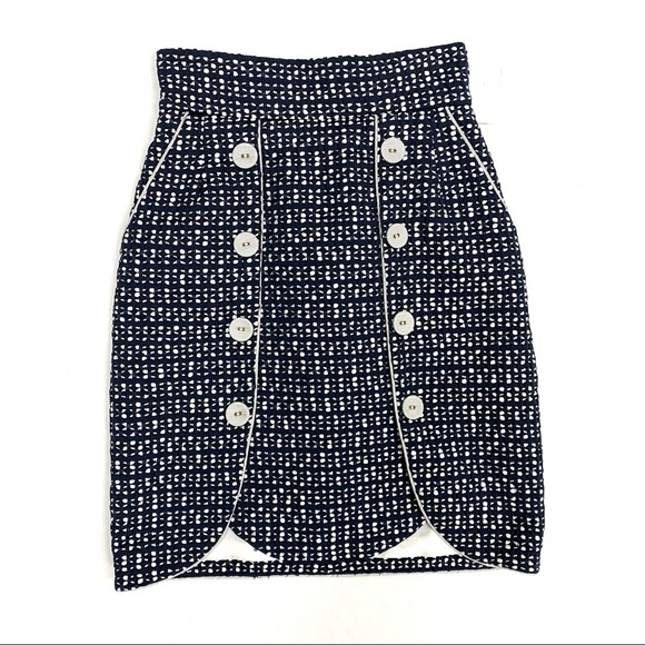 Cynthia Steffe Dresses & Skirts - Cynthia Steffe Double Button Pencil Skirt Size 0